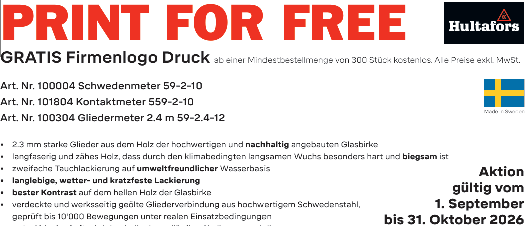 PRINT FOR FREE GRATIS Firmenlogo Druck